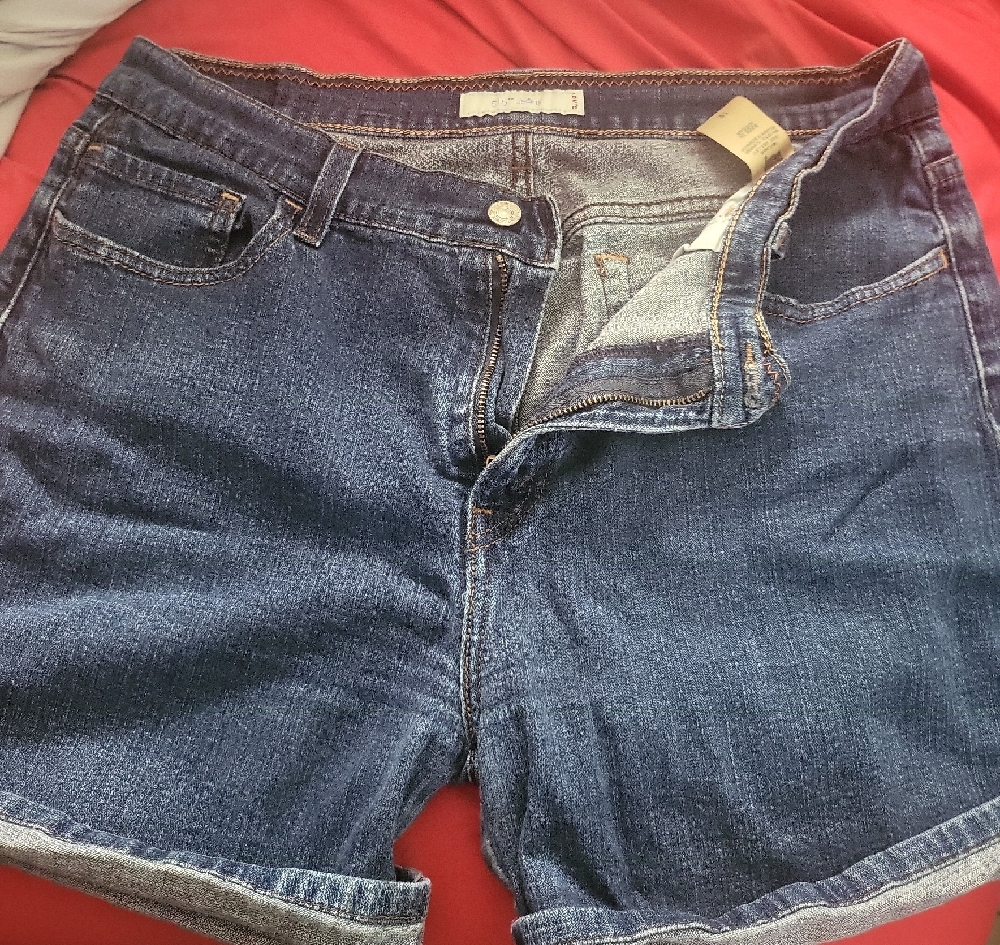 Levi's Dark Blue Jean Shorts